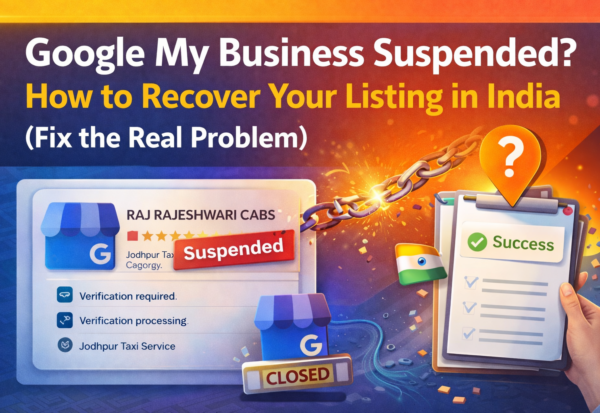 Google My Business Suspension Recovery India