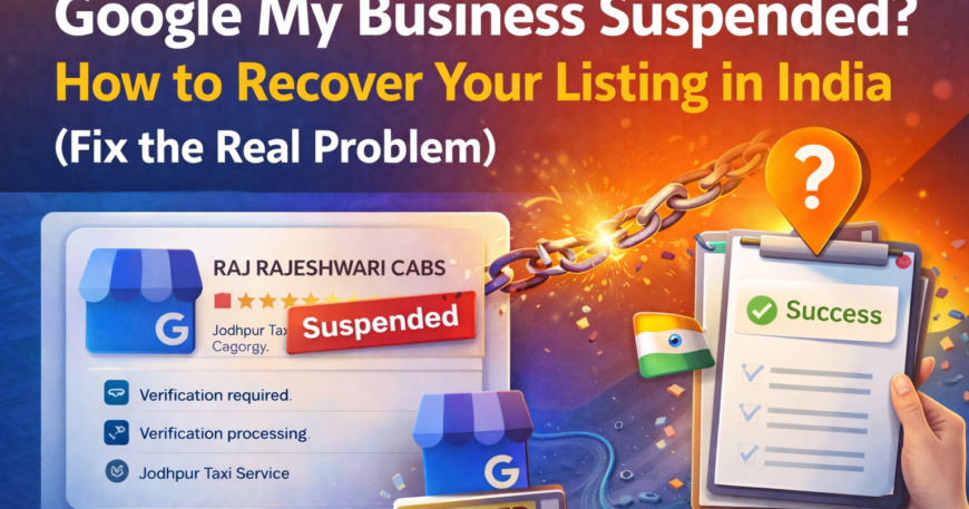 Google My Business Suspension Recovery India