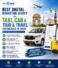 Best Digital Marketing Agency for Taxi, Cab & Tour and Travel Businesses in India