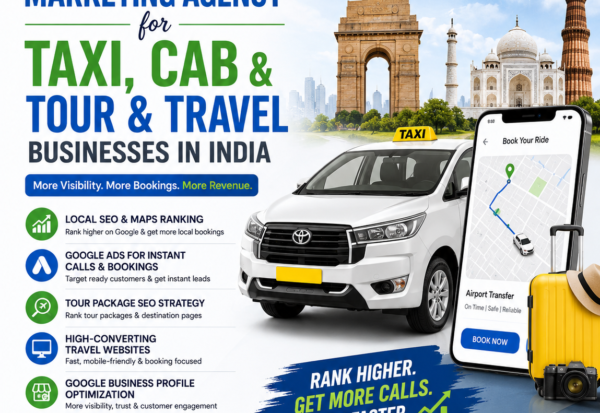 Best Digital Marketing Agency for Taxi Cab & Travel Businesses in India Piyshef Best Digital Marketing Agency