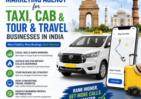 Best Digital Marketing Agency for Taxi Cab & Travel Businesses in India Piyshef Best Digital Marketing Agency