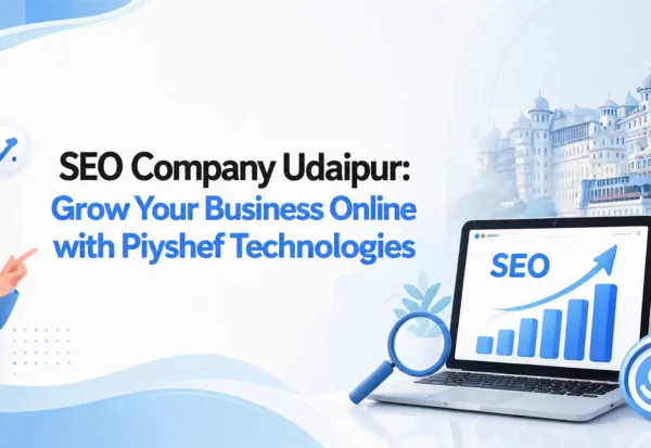 SEO Company Udaipur helping local businesses grow online with professional SEO strategies by Piyshef Technologies