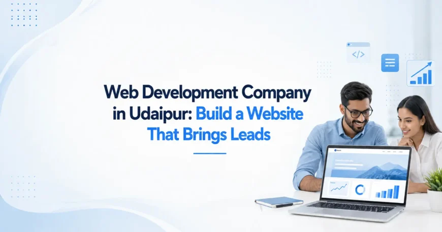 Web Development Company in Udaipur creating lead-generating business websites with modern web design and development services